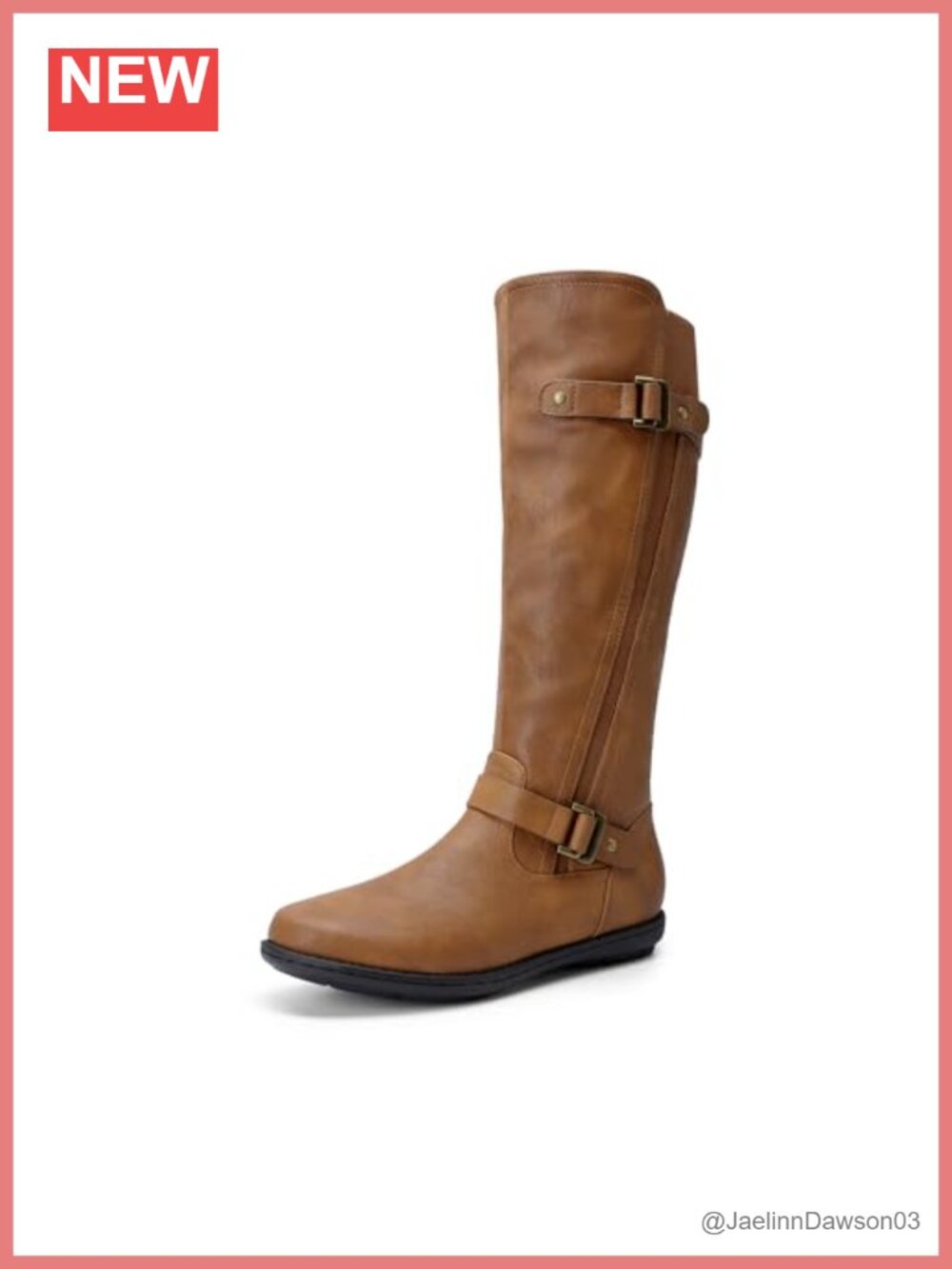 Faux Fur Lined Knee High Winter Boots Side Zip Tall Snow Boot